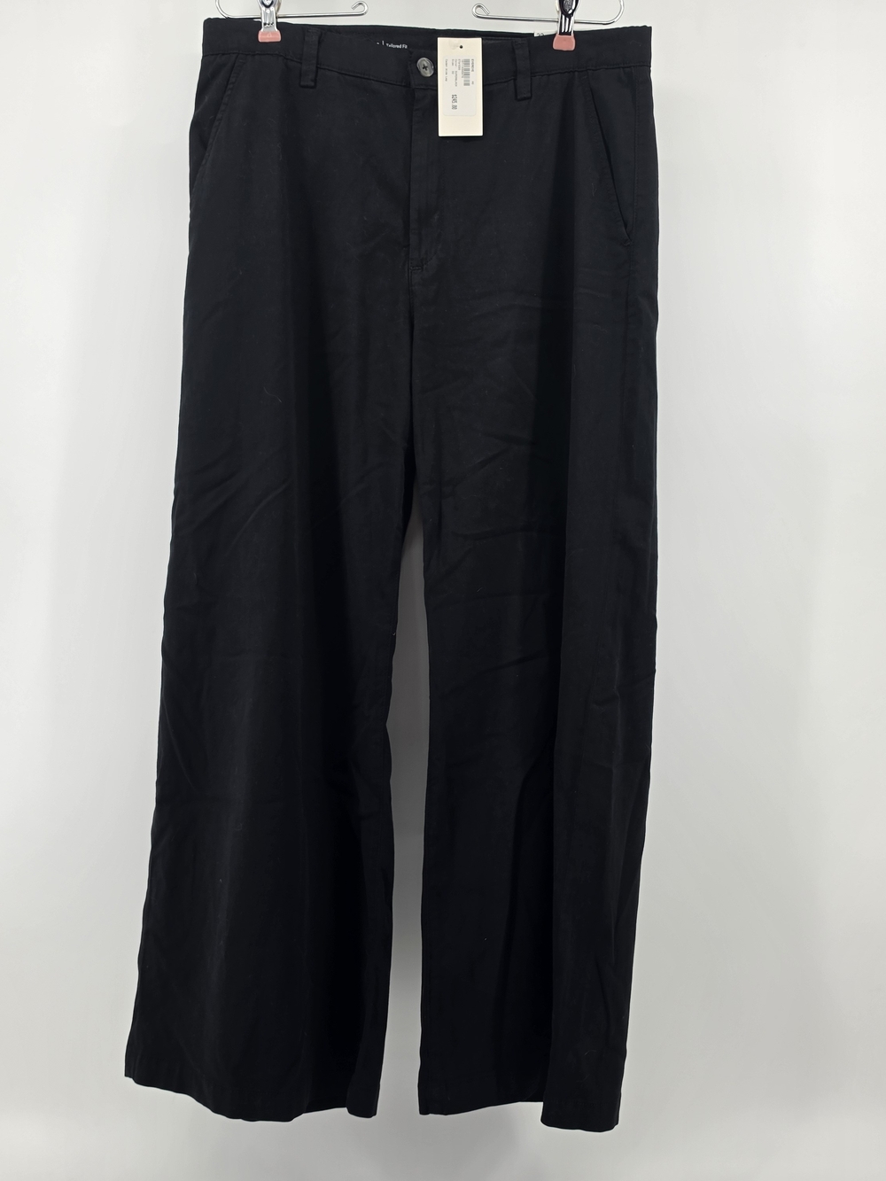 AG Adriano Goldschmied Caden Wide Leg Pant Black‎ Tailored Trouser NWT